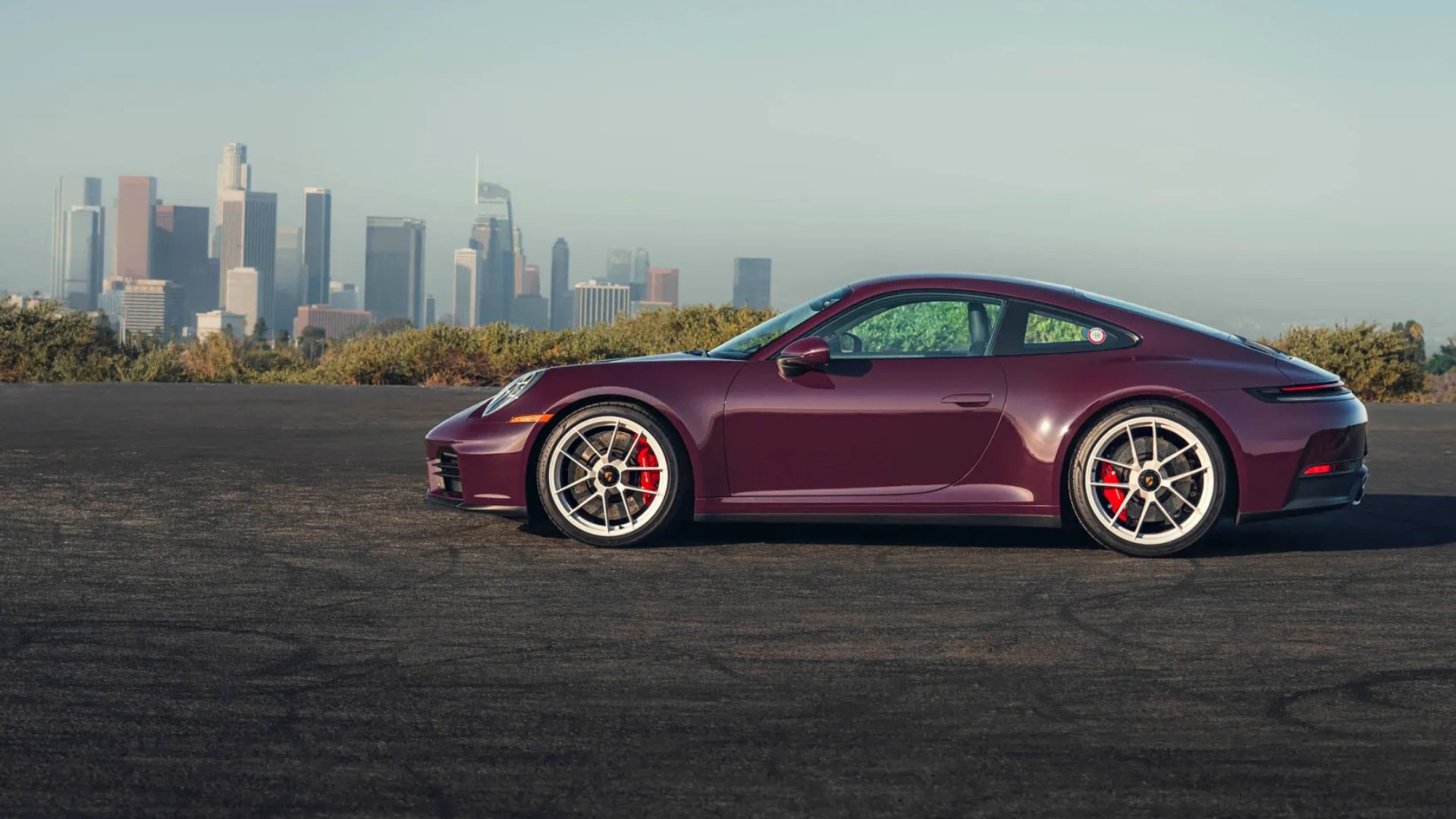 Porsche 911 Carrera S with manual transmission