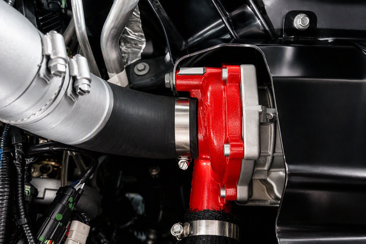 SRT eBoost Air e-compressor technology powertrain concept