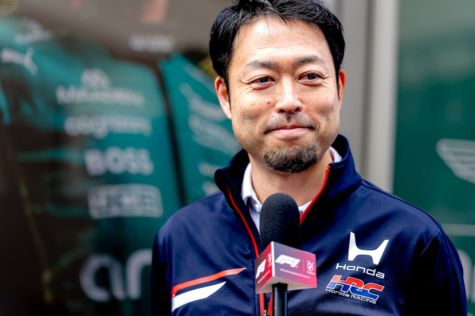 HRC Group's chief engineer Shintaro Orihara is seen during the Formula 1 Japan Suzuka media day at the Suzuka Formula 1 circuit on March 26, 2025, in Suzuka, Japan. (Photo by Marcel van Dorst/EYE4IMAGES/NurPhoto via Getty Images)
