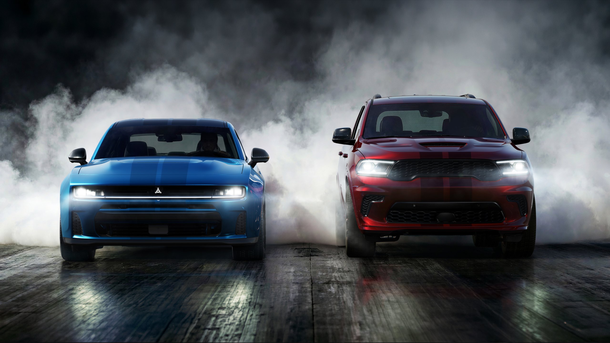 Roadkill Nights Powered by Dodge marks the public debut of Tinted Dual Stripes, a new factory-installed stripe option coming soon to both the Dodge Durango and Dodge Charger. Unlike traditional solid-color stripes, the new Tinted Dual Stripes use a tinted translucent finish that lets the body color show through, creating a custom tone-on-tone effect that changes with the paint color underneath.