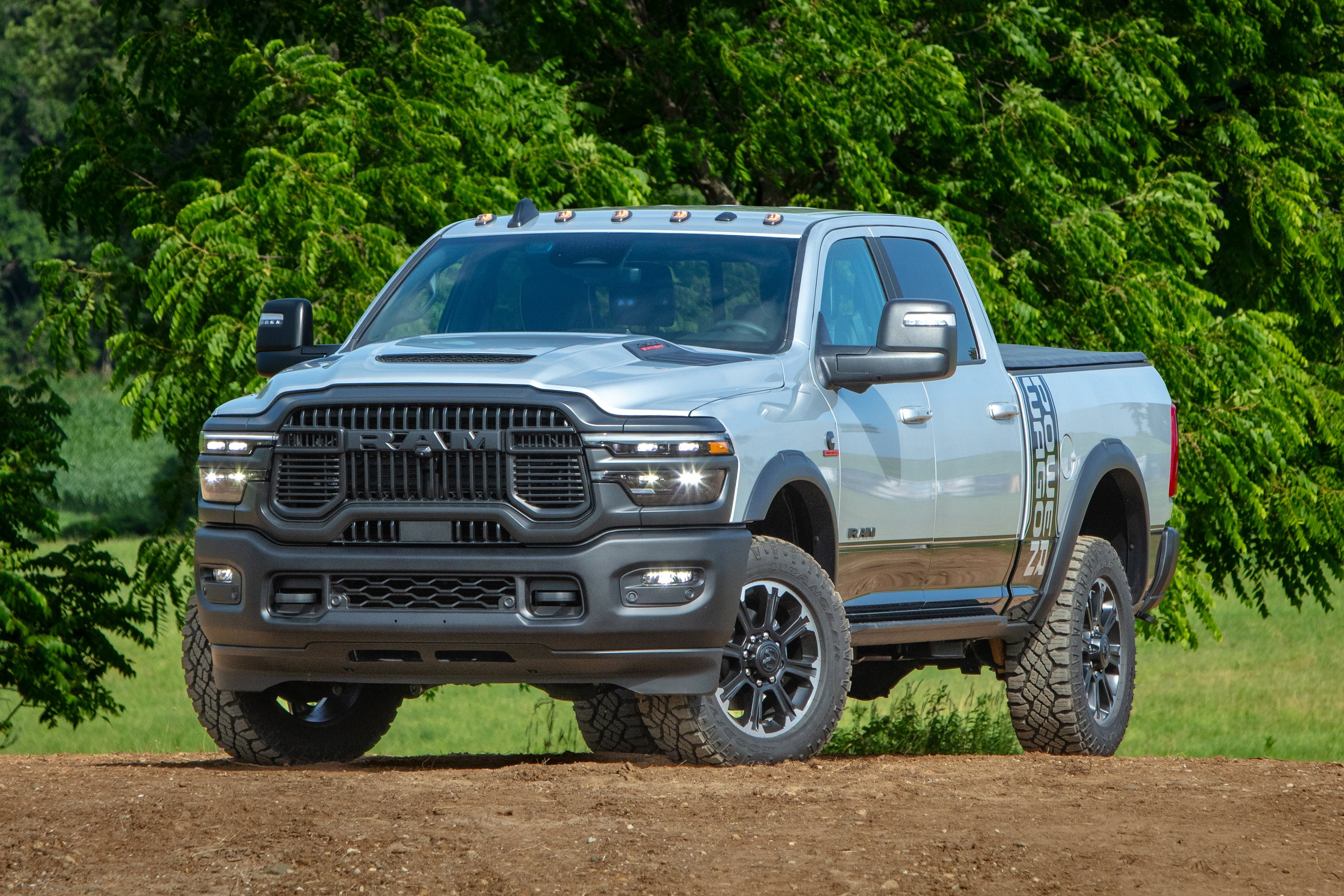 2027 Ram 2500 Power Wagon Cummins turbo diesel in Silver Zynith