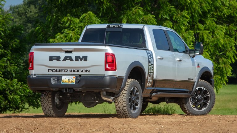 2027 Ram 2500 Power Wagon Cummins turbo diesel in Silver Zynith