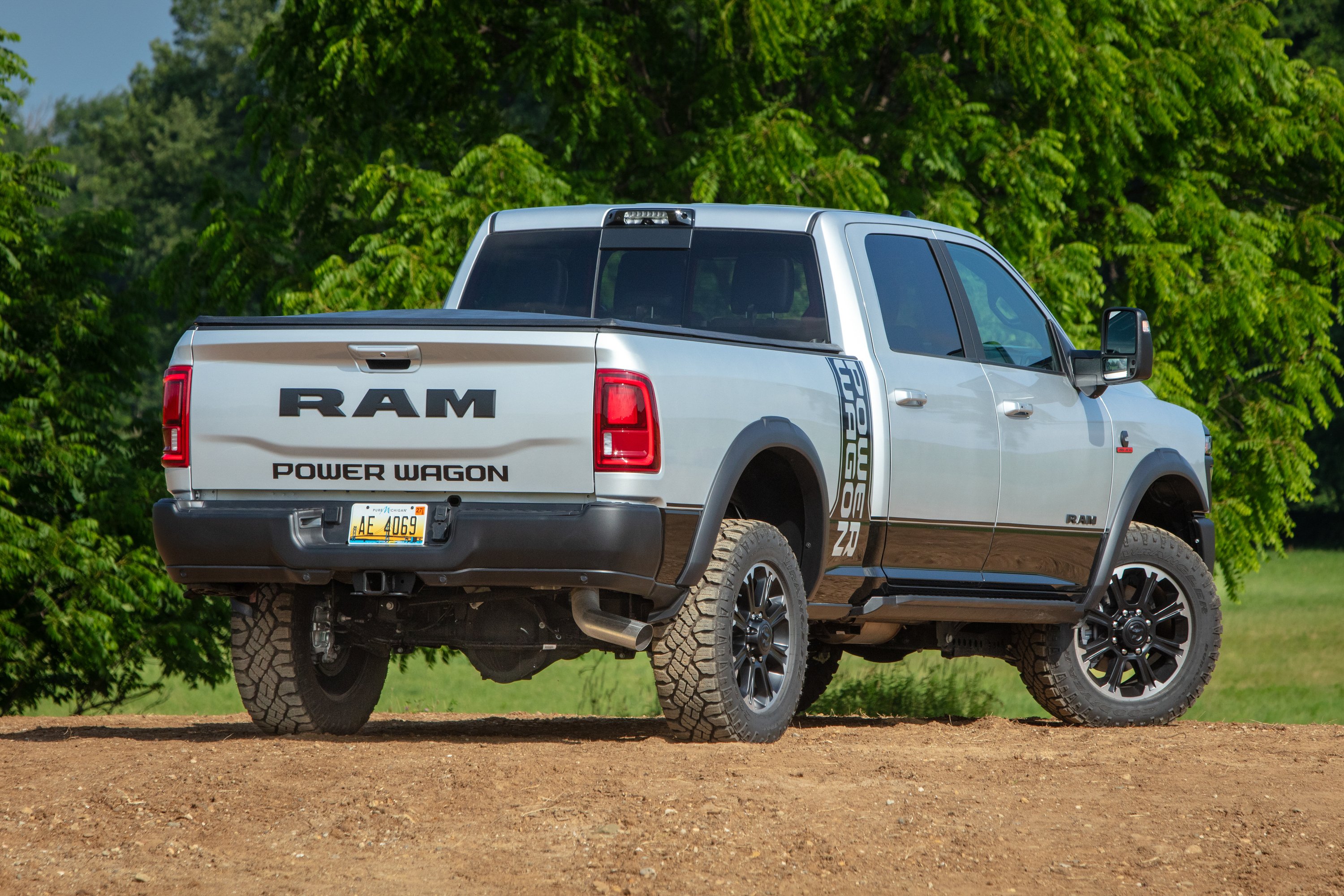 2027 Ram 2500 Power Wagon Cummins turbo diesel in Silver Zynith