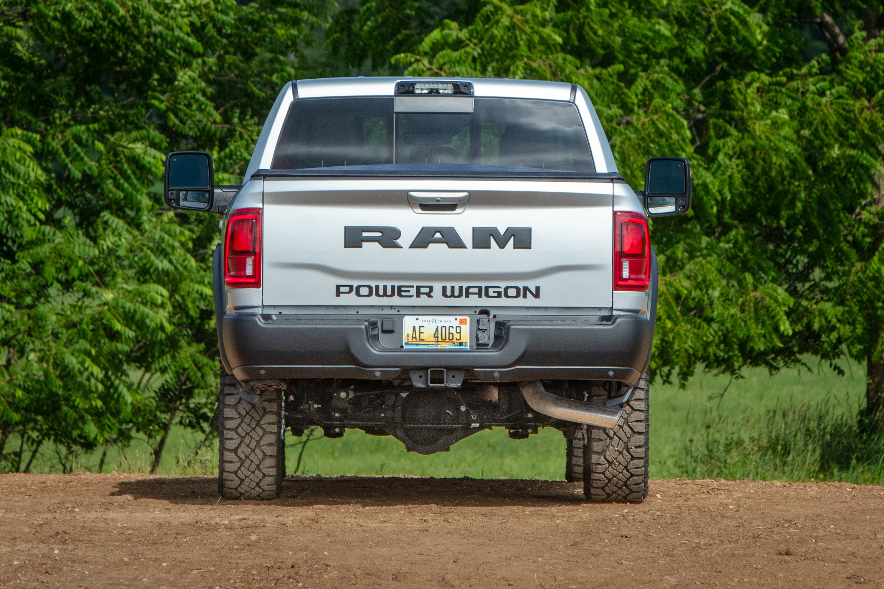 2027 Ram 2500 Power Wagon Cummins turbo diesel in Silver Zynith