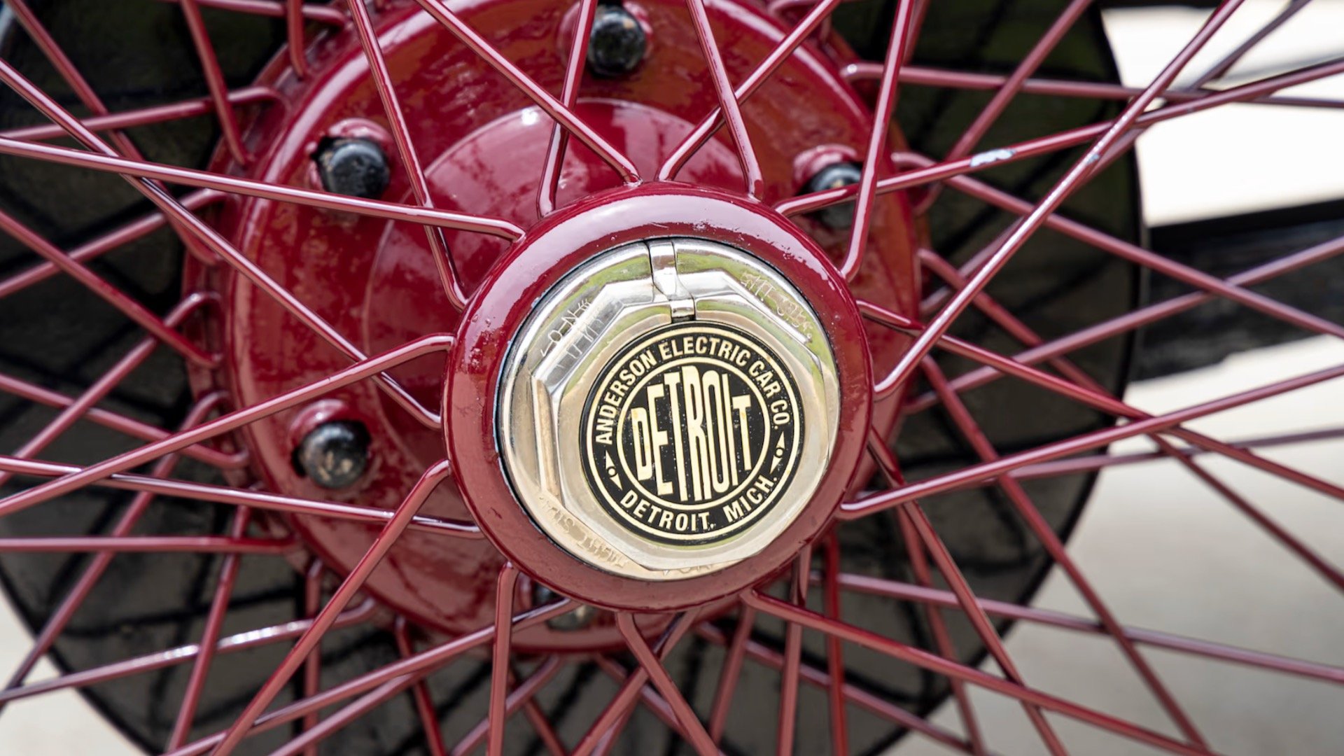 1918 Detroit Electric Model 75B Brougham coupe
