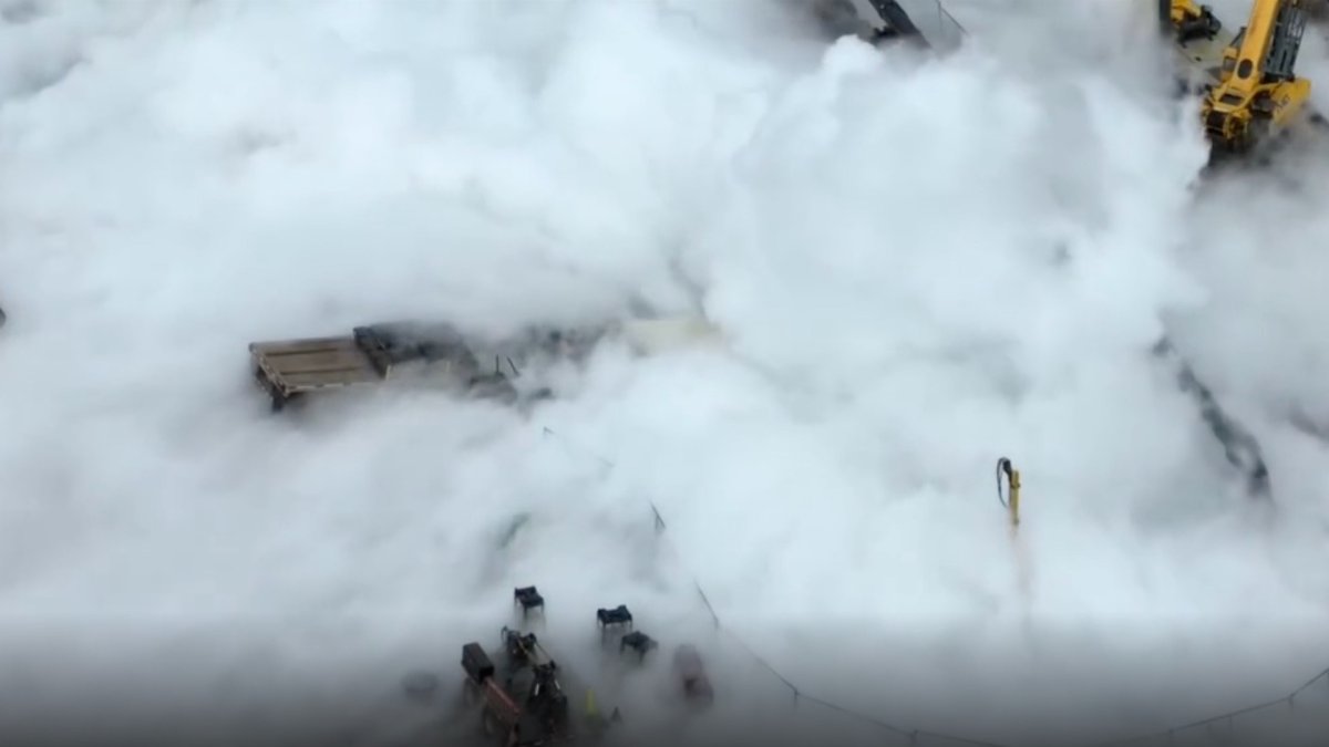 半聯結車滾入輸油管線引發天然氣外洩 區域成禁航區