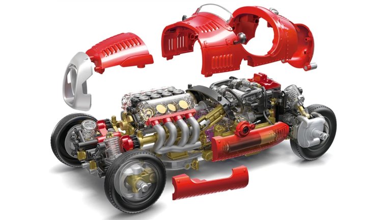 Thames & Kosmos V8 Race Car