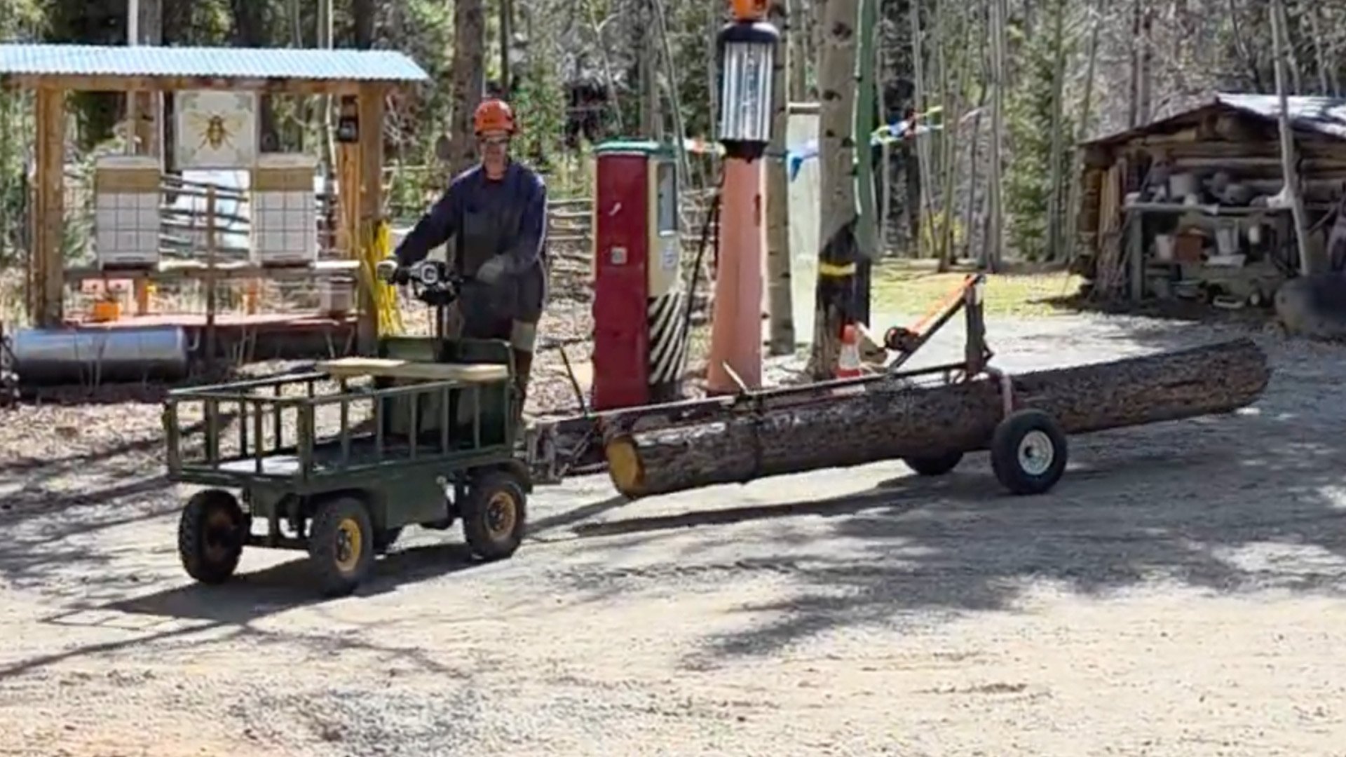 StepRanger logging vehicle