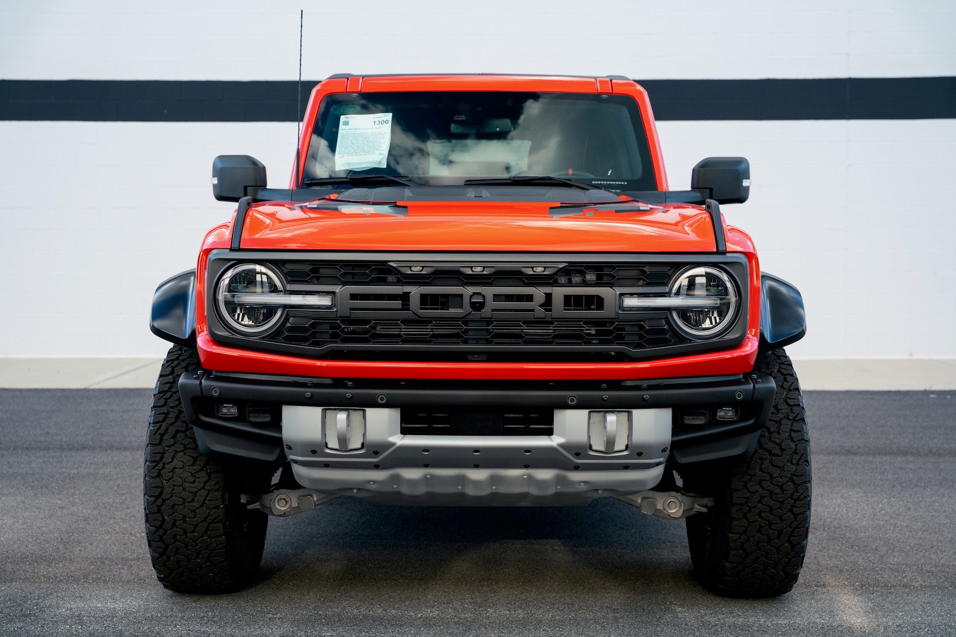 First 2022 Ford Bronco Raptor