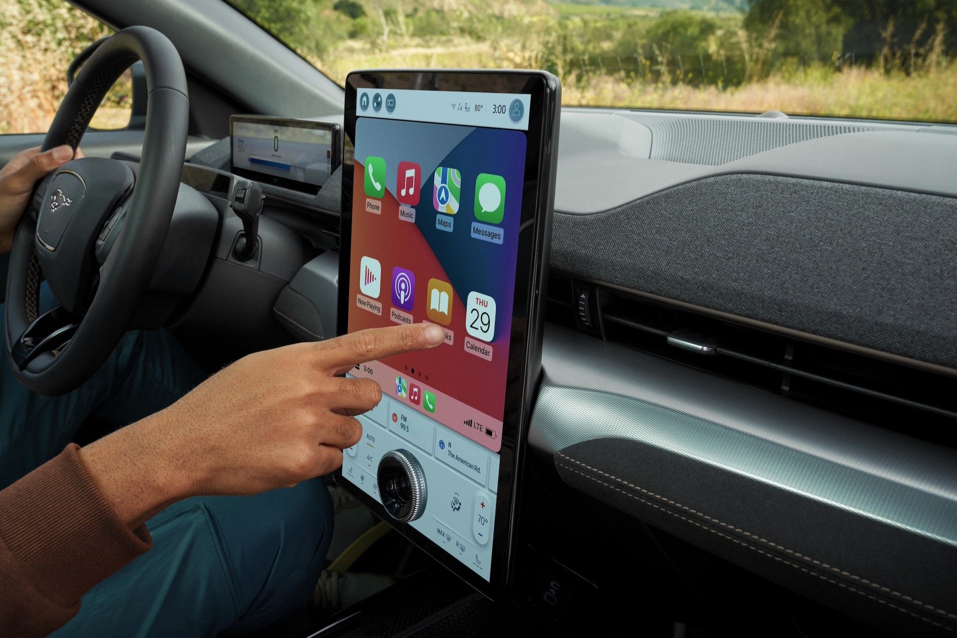 2023 Ford Mustang Mach-E touchscreen