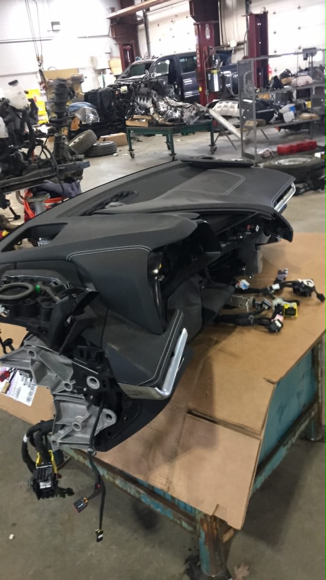 Salvage C8 Corvette