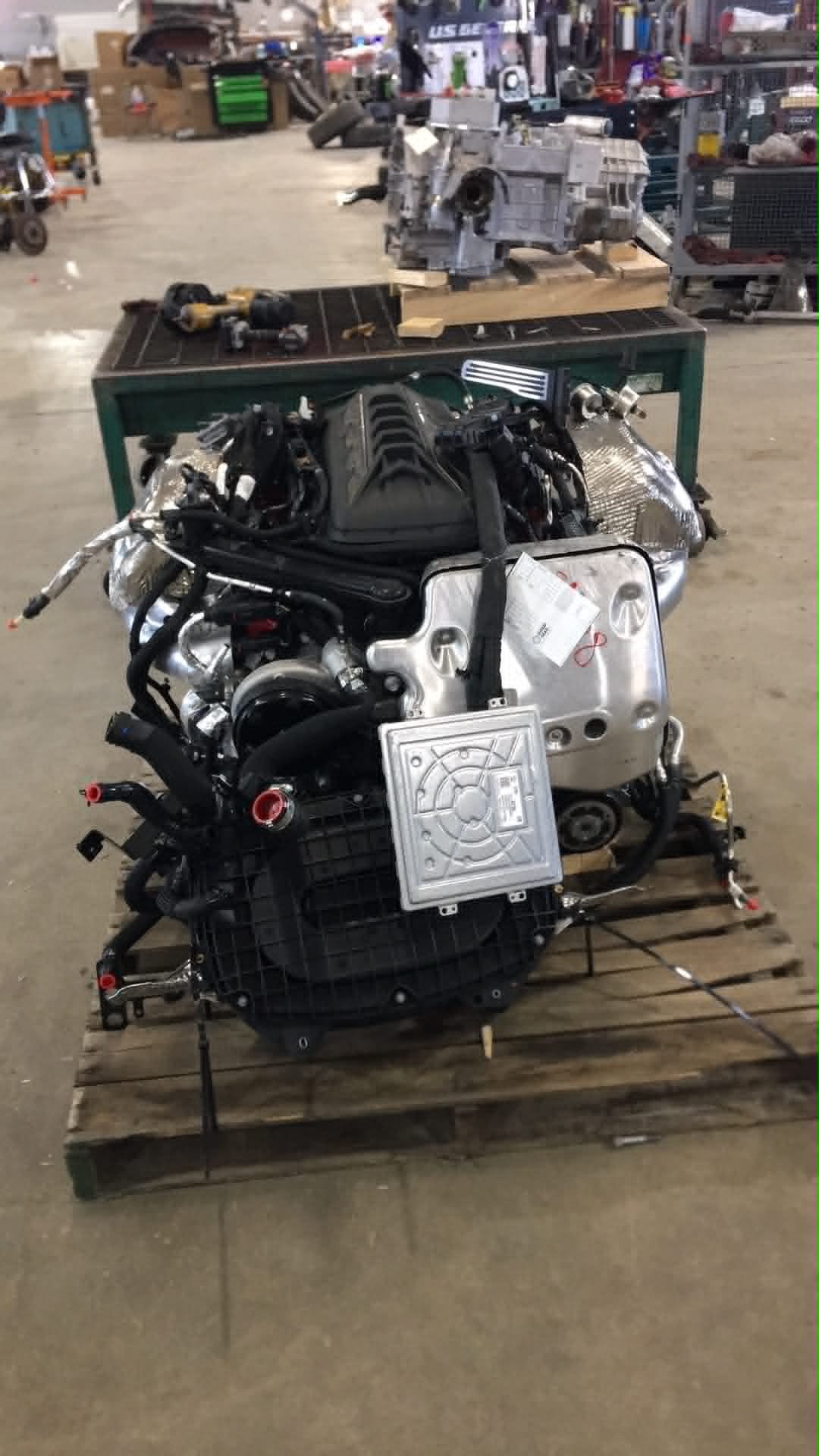 Salvage C8 Corvette