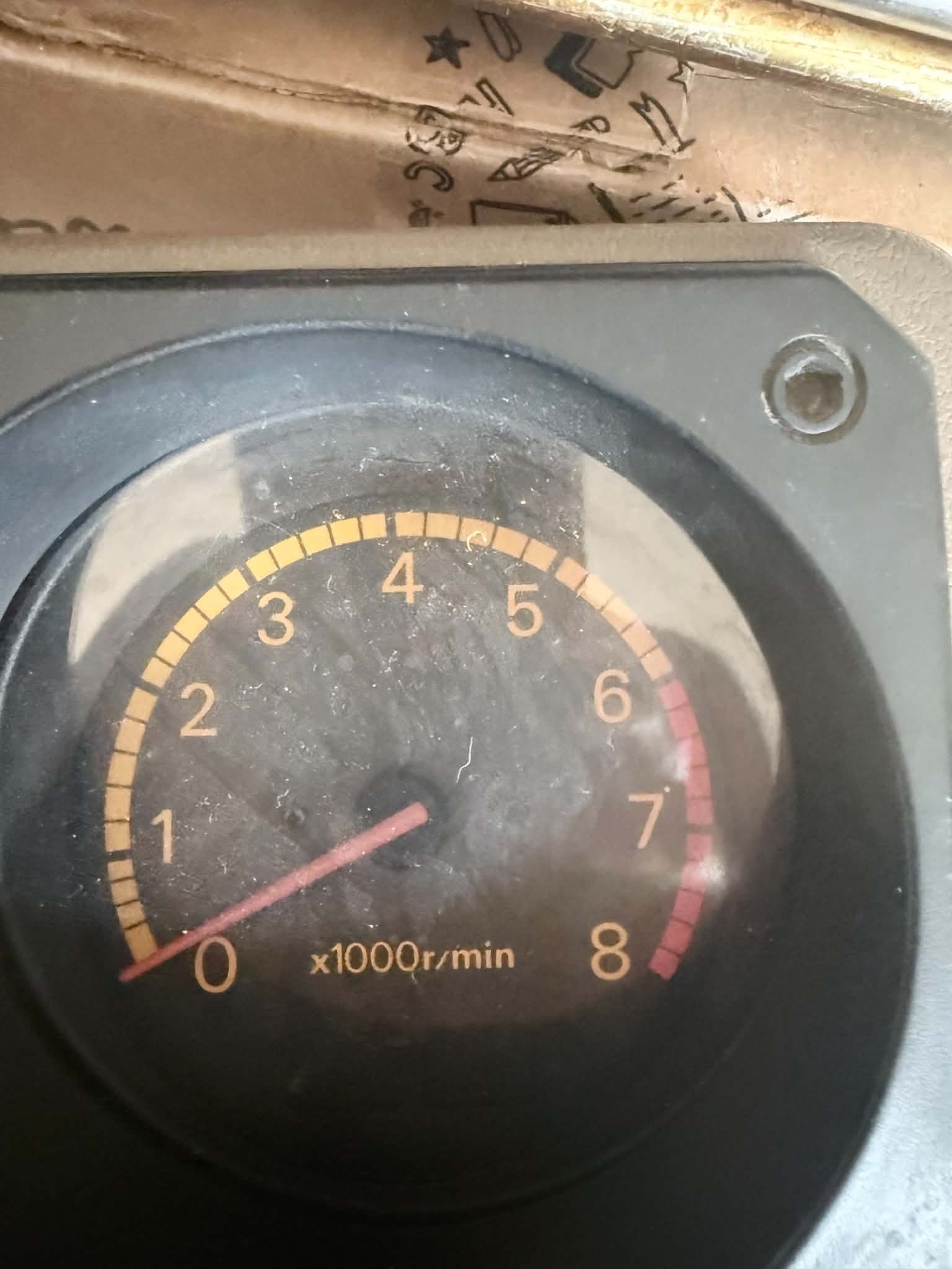 Factory Mitsubishi Montero tachometer