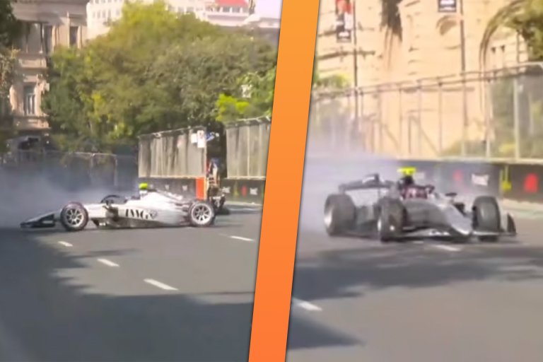Accidental Gymkhana: Cadillac F1 Test Driver Herta Pulls Off 150-MPH Save of a Lifetime