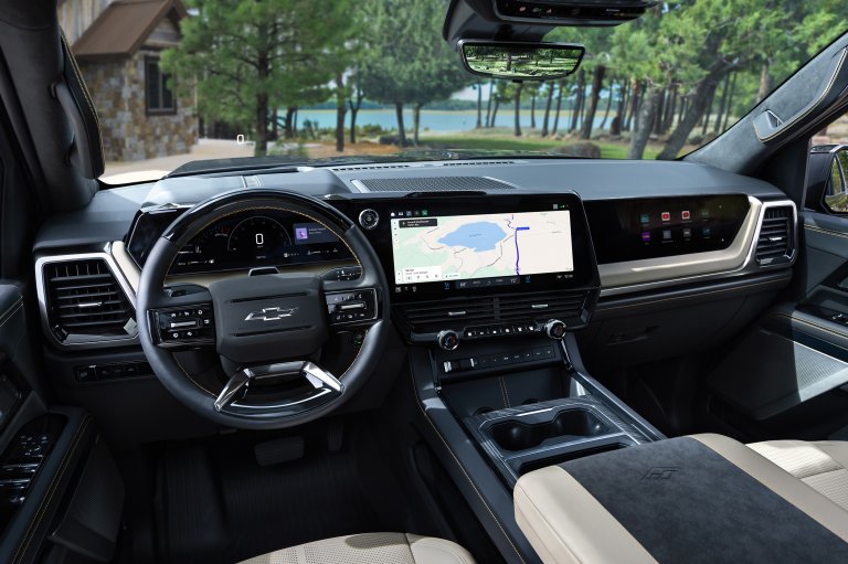 2027 Silverado dash