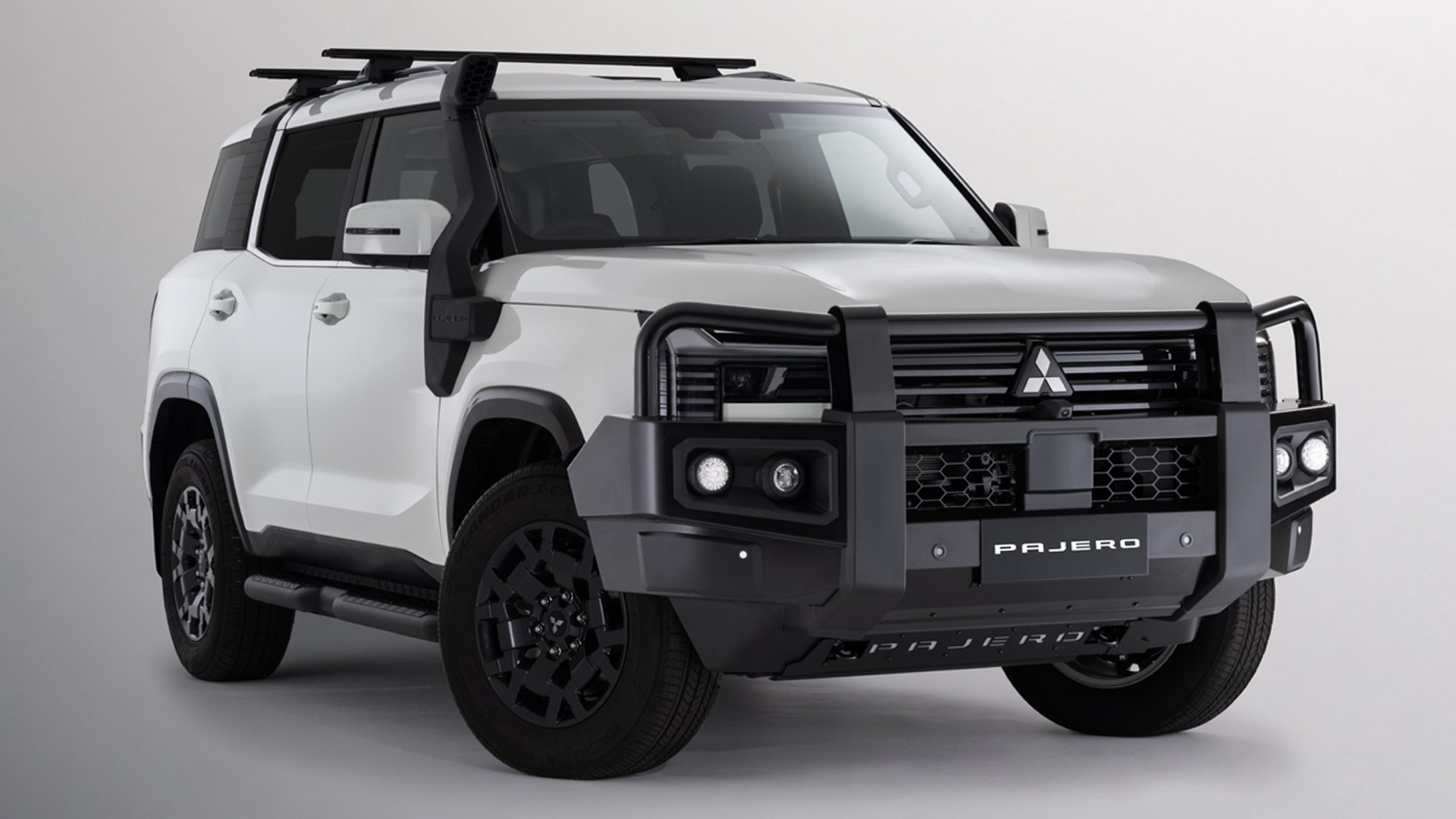 Mitsubishi Australia Pajero with options