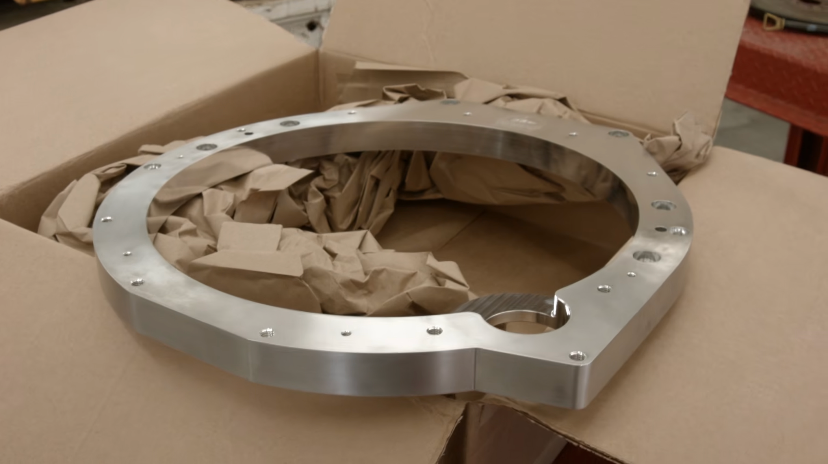 2003 Ford Super Duty with a modern 10-speed transmission swap