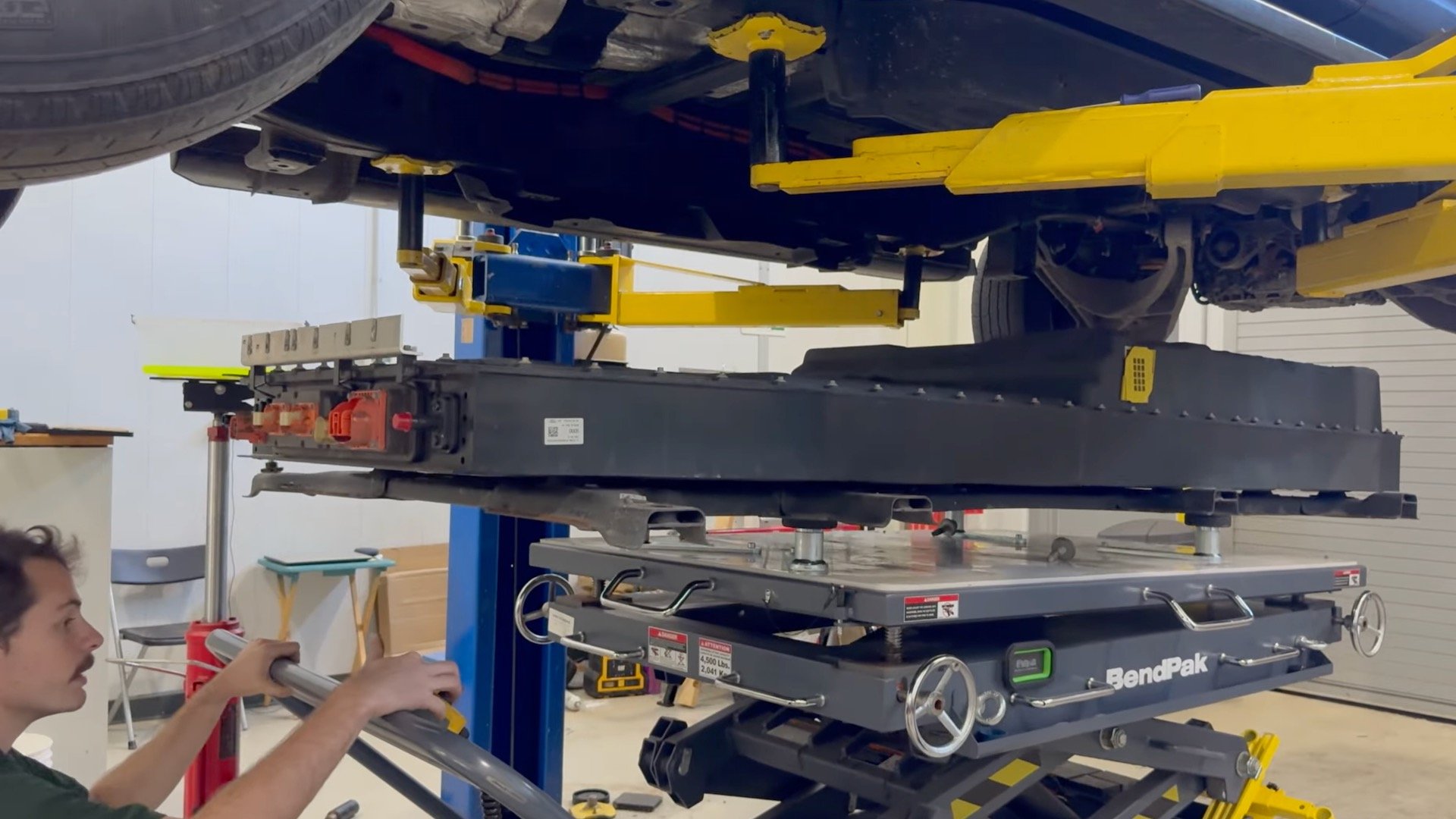 Ford F-150 Lightning battery replacement