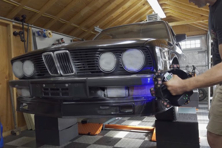 BMW E28 3D scan