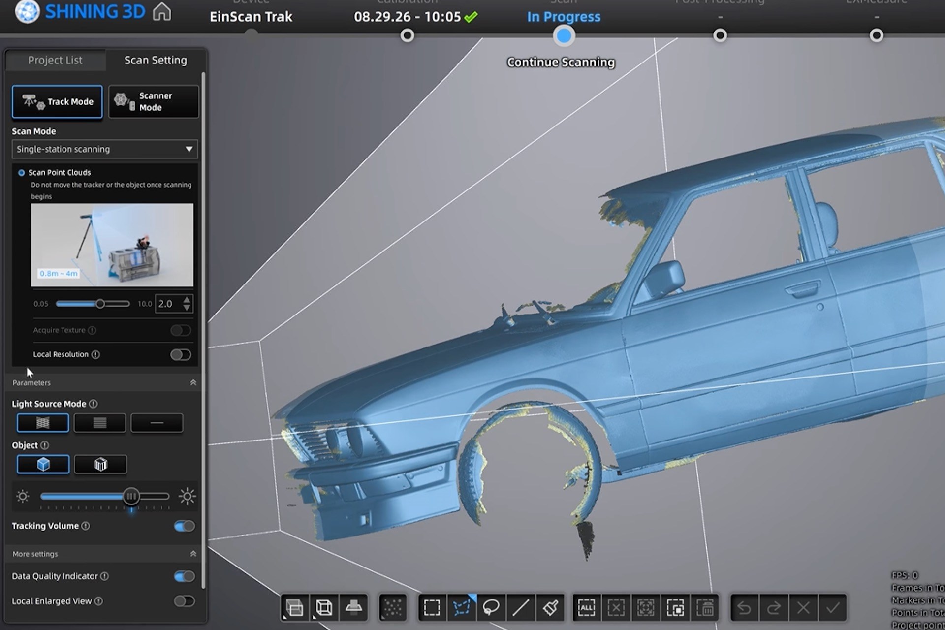 為老舊、慢速的 BMW 進行 3D 掃描以客製化排氣管，是種光榮的過度工程