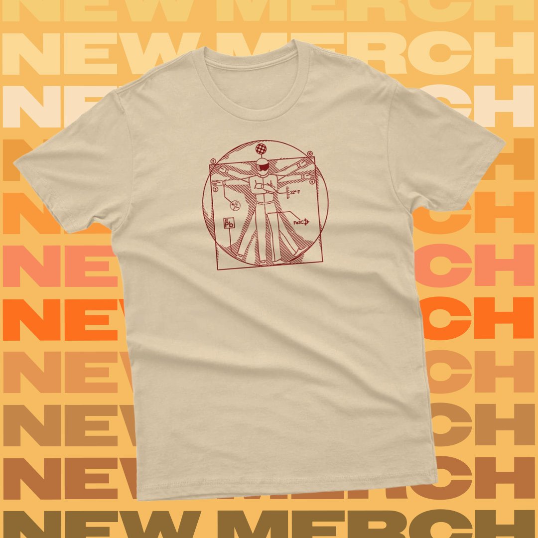 Vitruvian Racer Blip Shift Shirt