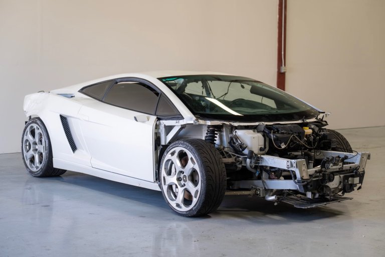 Wrecked 2007 Lamborghini Gallardo