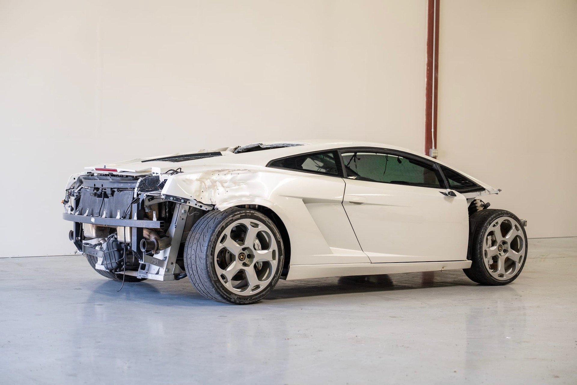 Wrecked 2007 Lamborghini Gallardo
