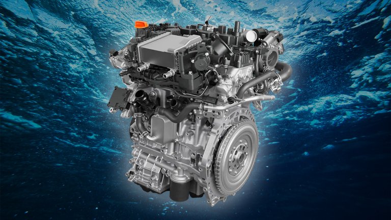 Horse turbo-four engine can run underwater