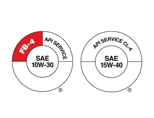API engine oil donuts
