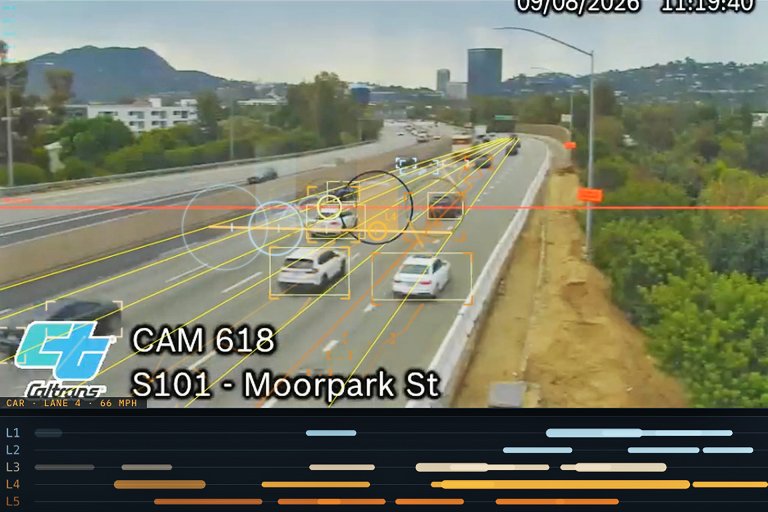 Genius: Guy Turns Highway Traffic Cam Into a Musical Synth, and It’s Strangely Beautiful