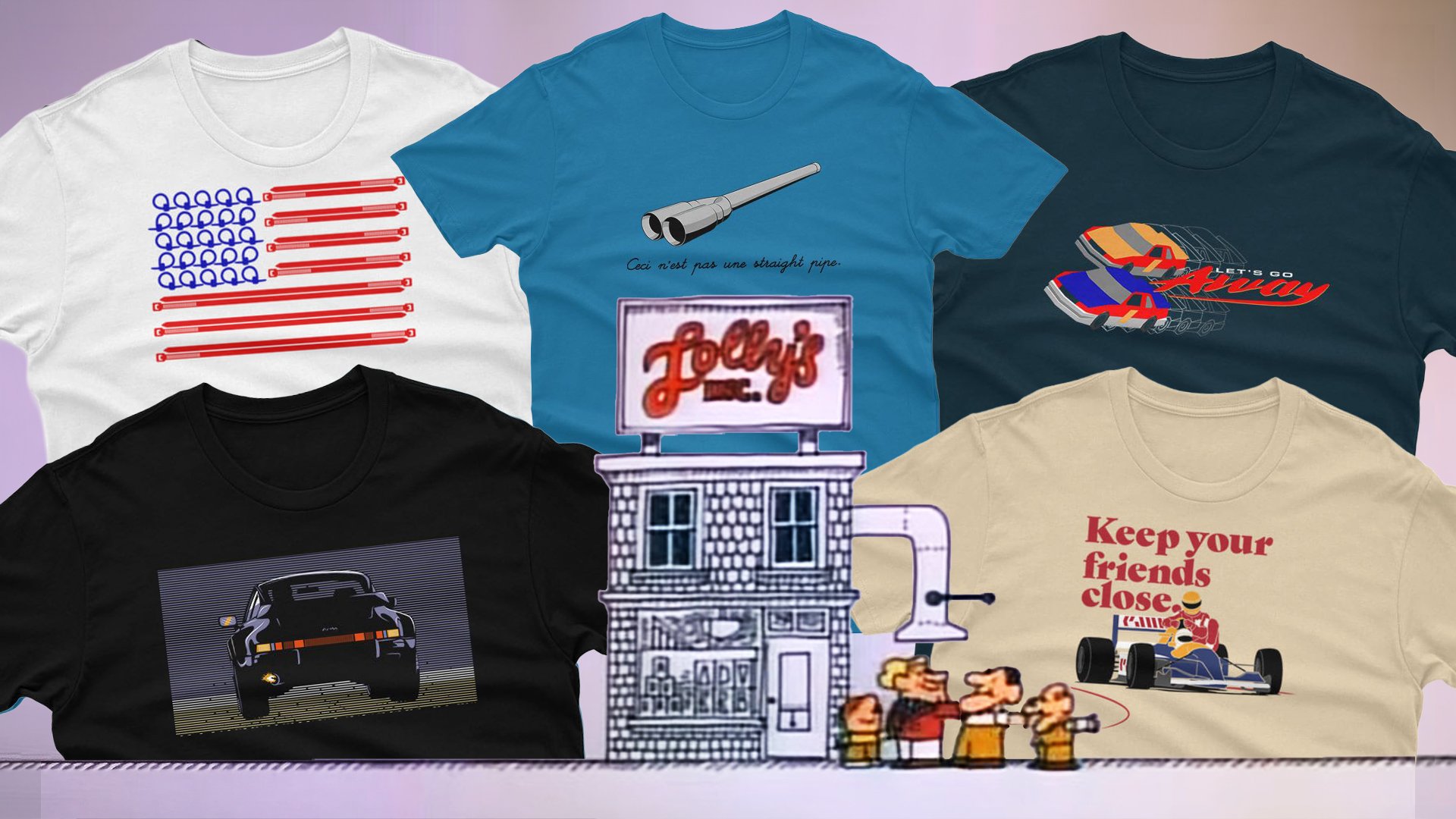 new shirts on sale from blipshift and the drive