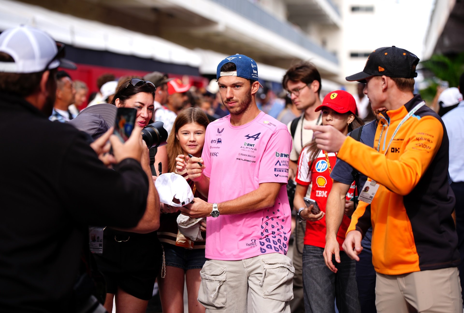Alpine's Pierre Gasly ahead of the United States Grand Prix at the Circuit of The Americas in Austin, Texas. Picture date: Sunday October 25, 2026. (Photo by Bradley Collyer/PA Images via Getty Images)