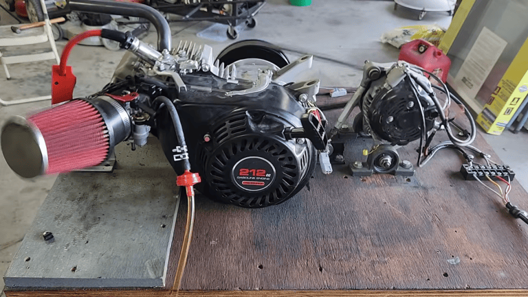 Harbor Freight Predator 212cc engine with hot rod modifications