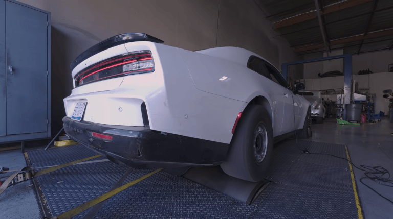 Hurricane I6-powered Dodge Charger on the dyno