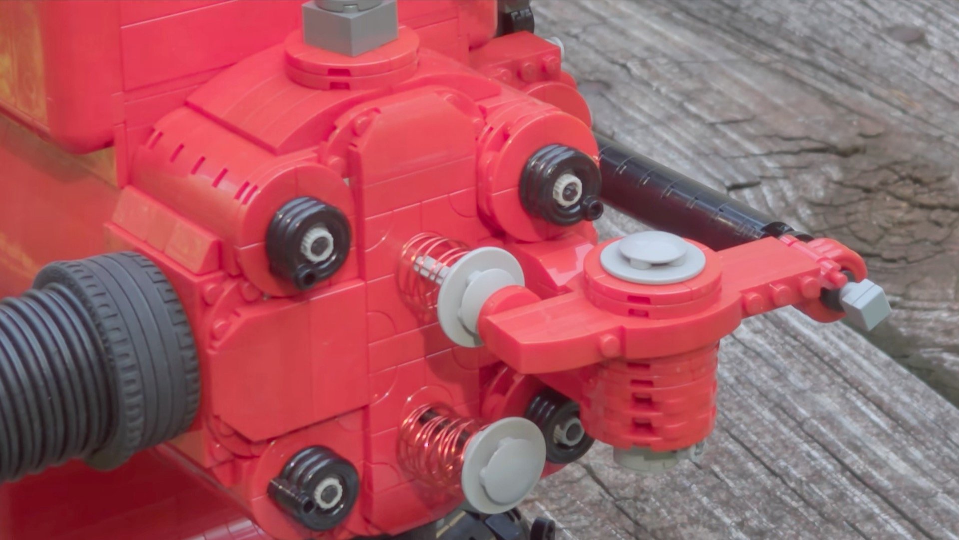 Lego hit-and-miss engine intake valve