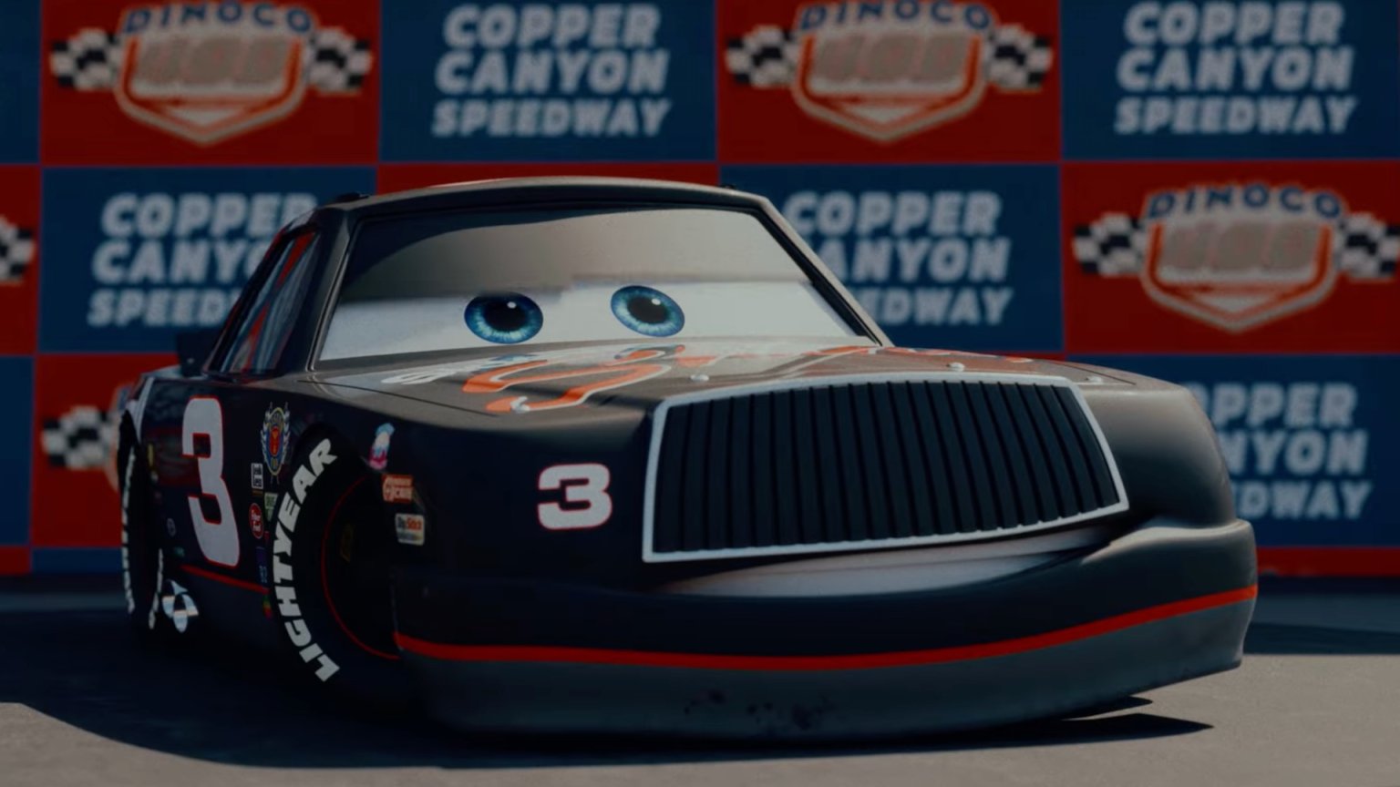 Dale Earnhardt from 'Cars' prequel fan film