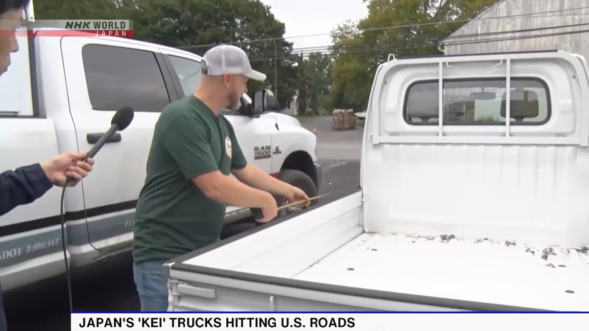 Japanese report on kei trucks in the U.S.