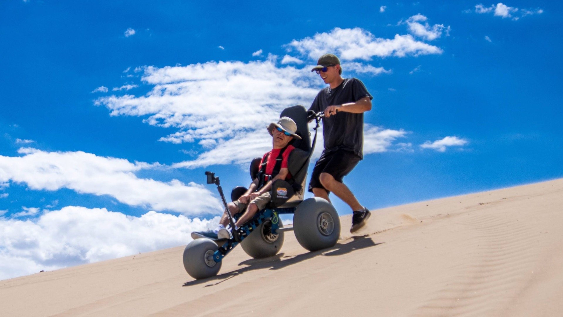 Extreme Motus all-terrain wheelchair