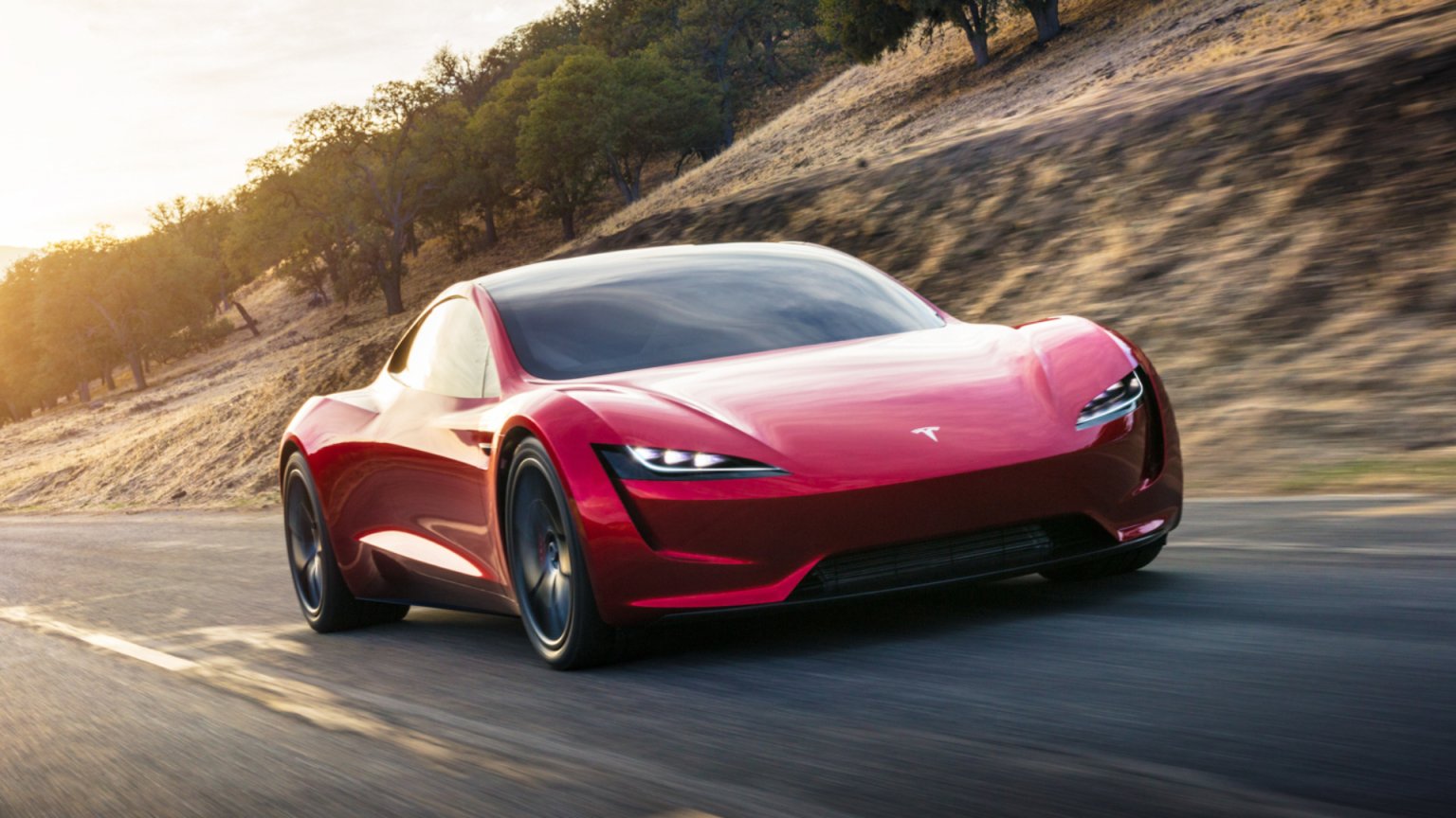 2017 Tesla Roadster concept rendering (Tesla)