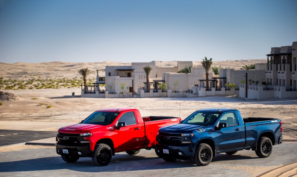 2019 Chevrolet Silverado Trail Boss and RST Regular Cab