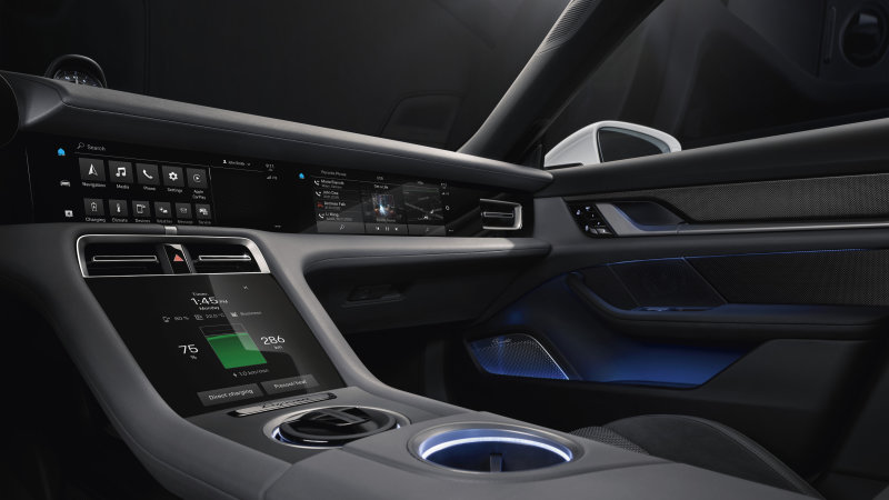 Porsche Taycan Interior