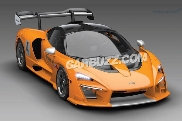 McLaren Senna Can-Am Render