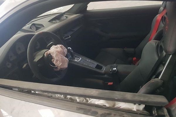 Abandoned Porsche 911 GT2 RS in Chile