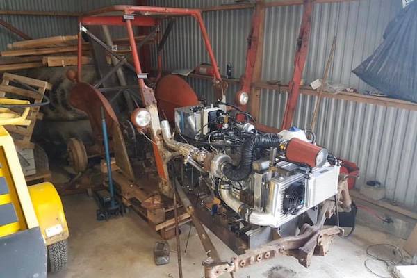 Turbo VR-6-Swapped Tractor