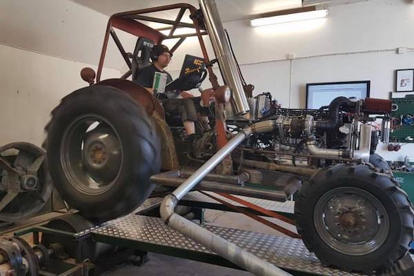 Turbo VR-6-Swapped Tractor