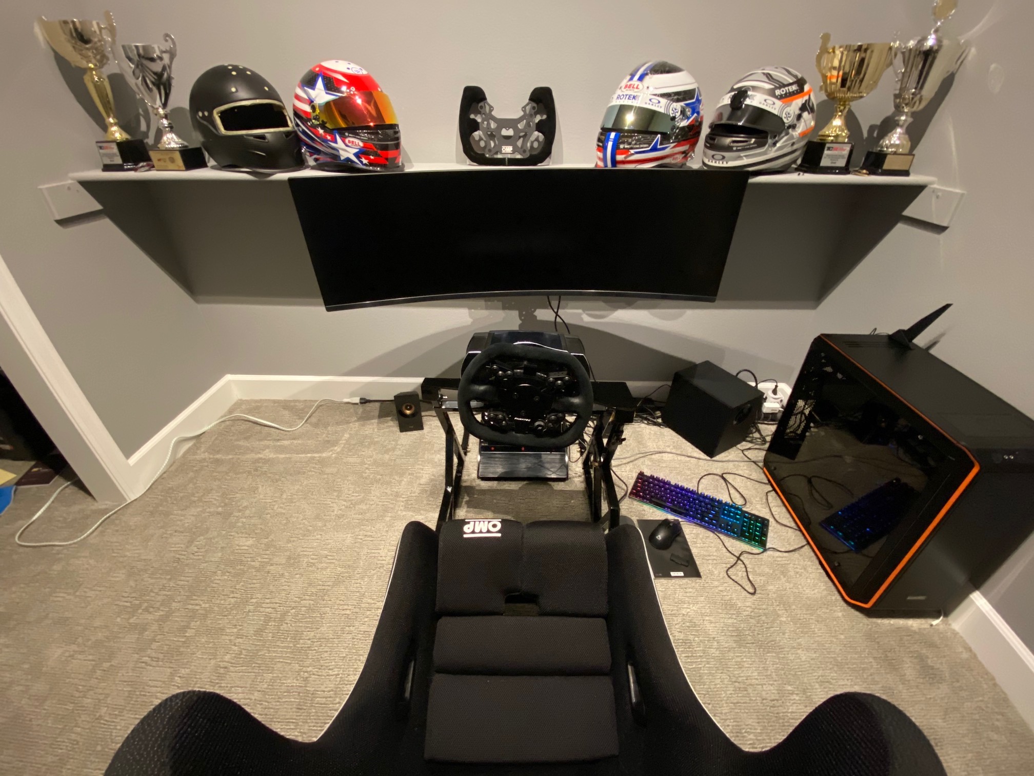 I Spent $8,085 To Build My Pro Sim Racing Rig. Here's What I Bought