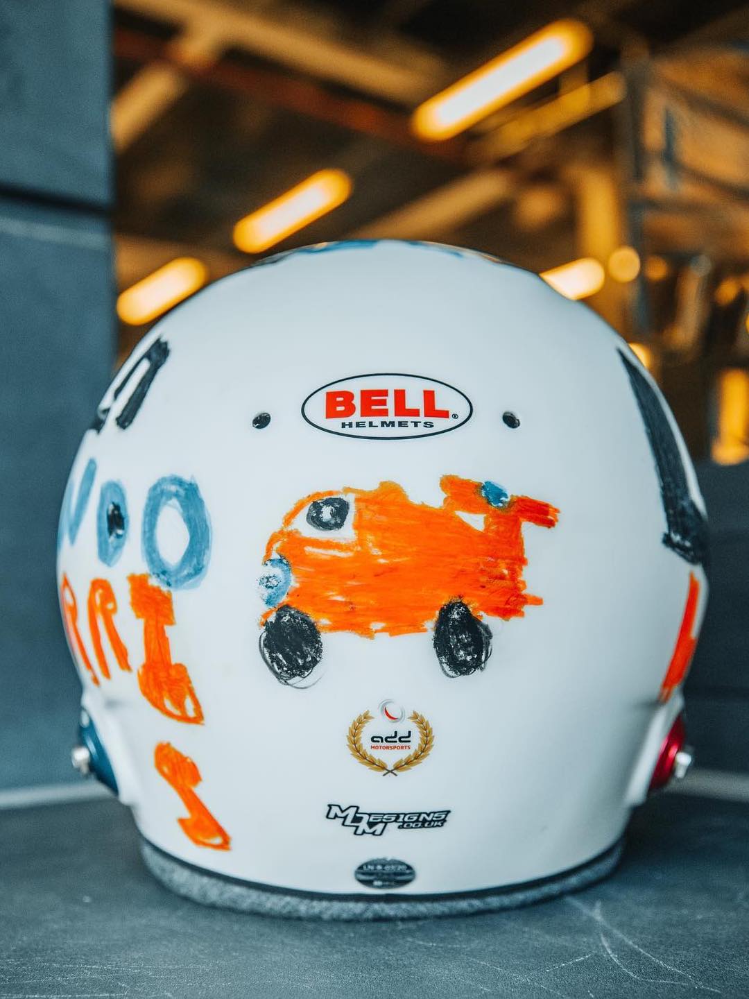 2020 British Grand Prix special helmet for Lando Norris