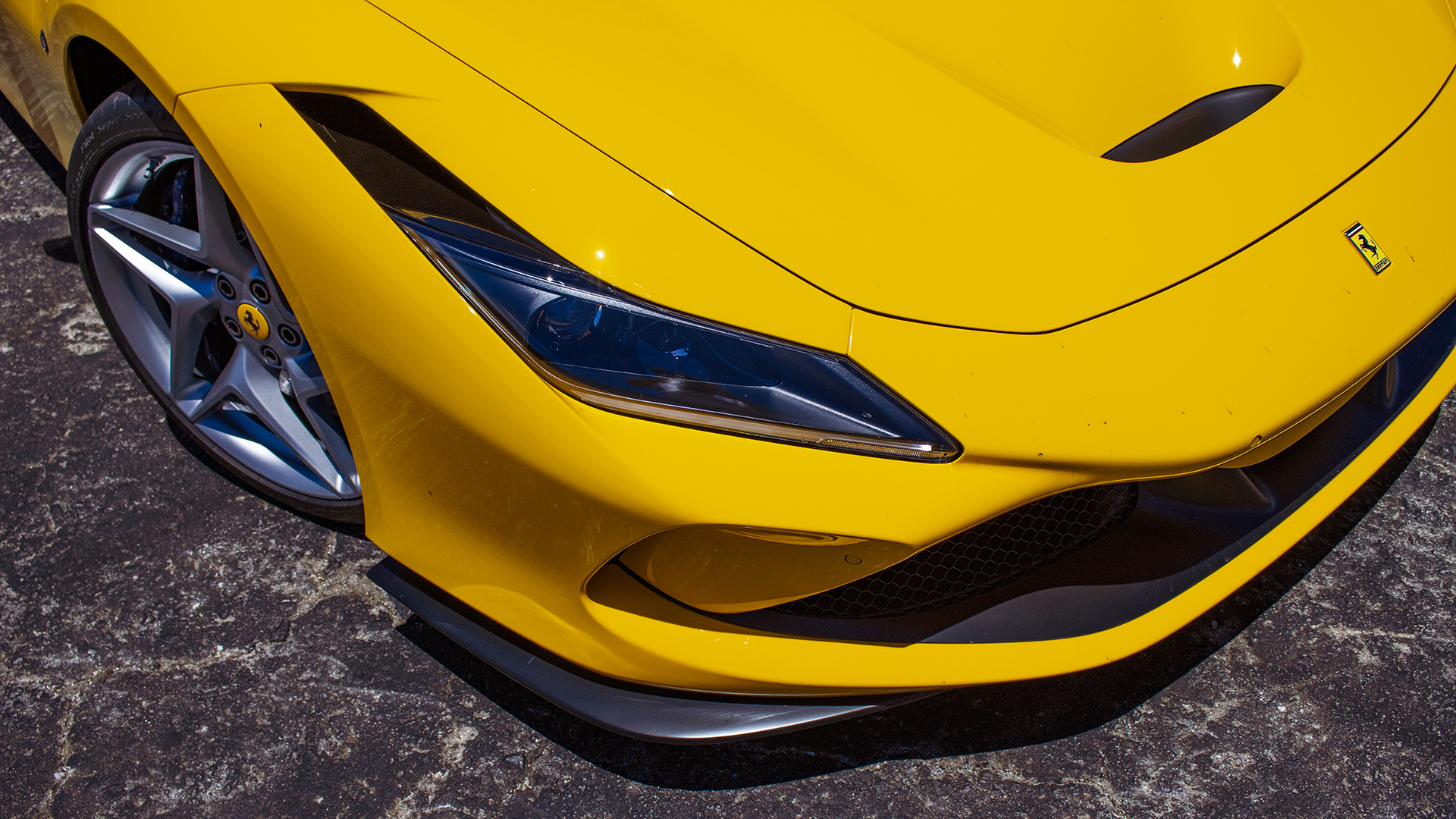 Ferrari F8 Spider exterior detail