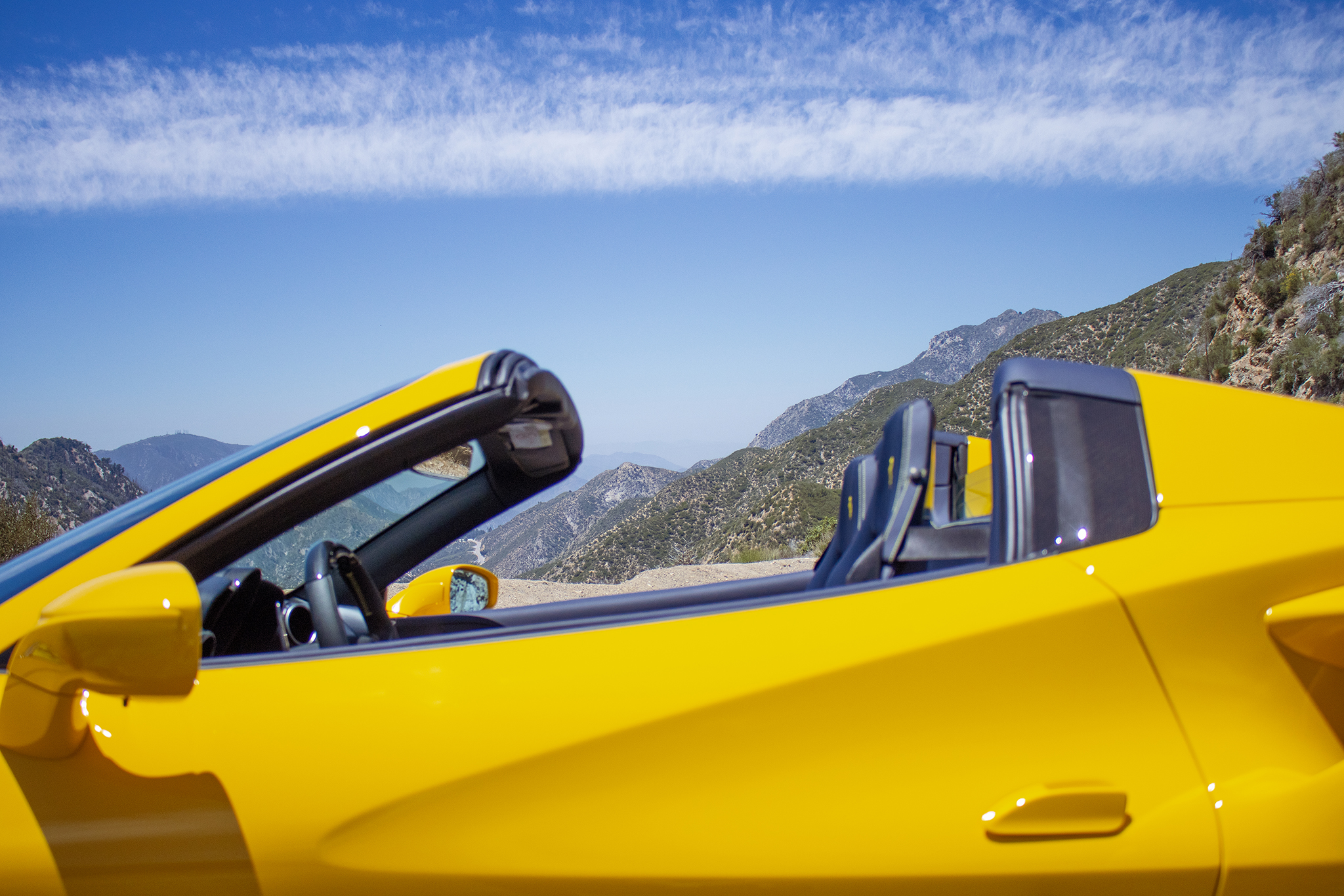 Ferrari F8 Spider distance view