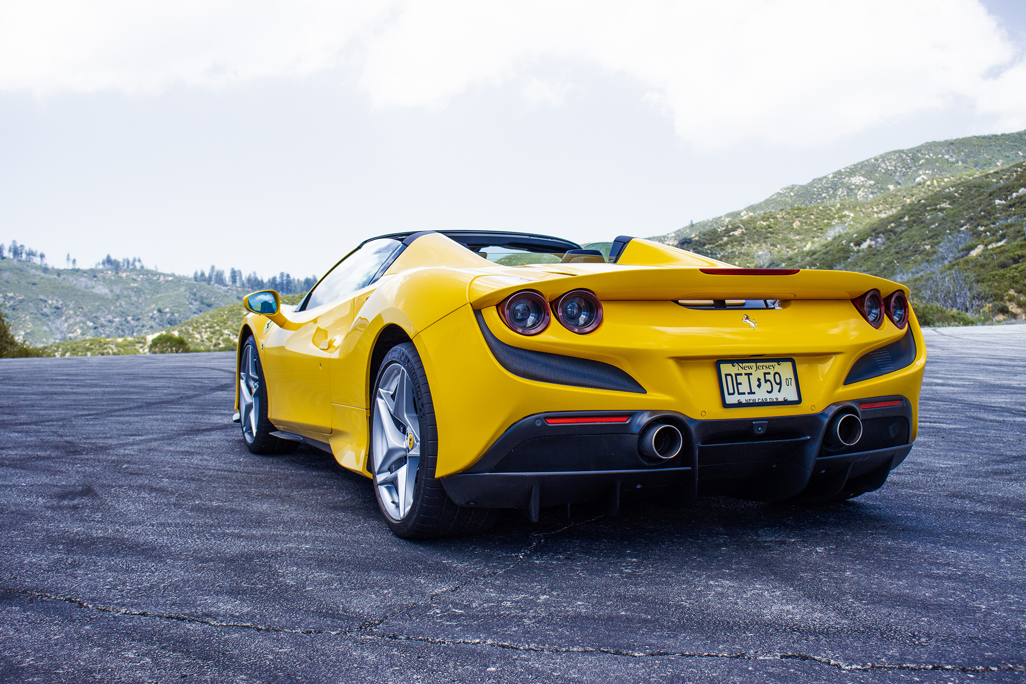 Ferrari F8 Spider rear new